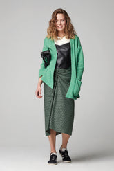 Falda Uria Punto De Jacquard